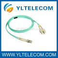 SC Duplex OM3 fibra óptica cabo Patch, blindado cabo de remendo de fibra